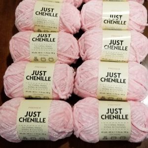 Velvet yarn 10 skeins